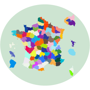 france-departments-map-chart-logo